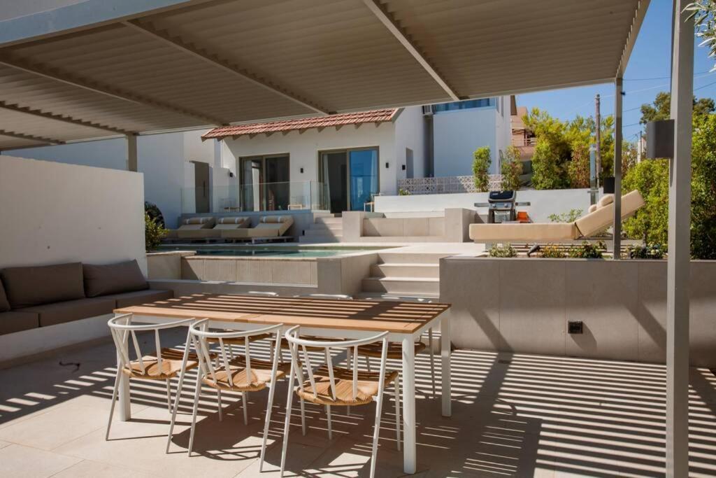 Chania Living Stories Villa With Piano Exteriér fotografie