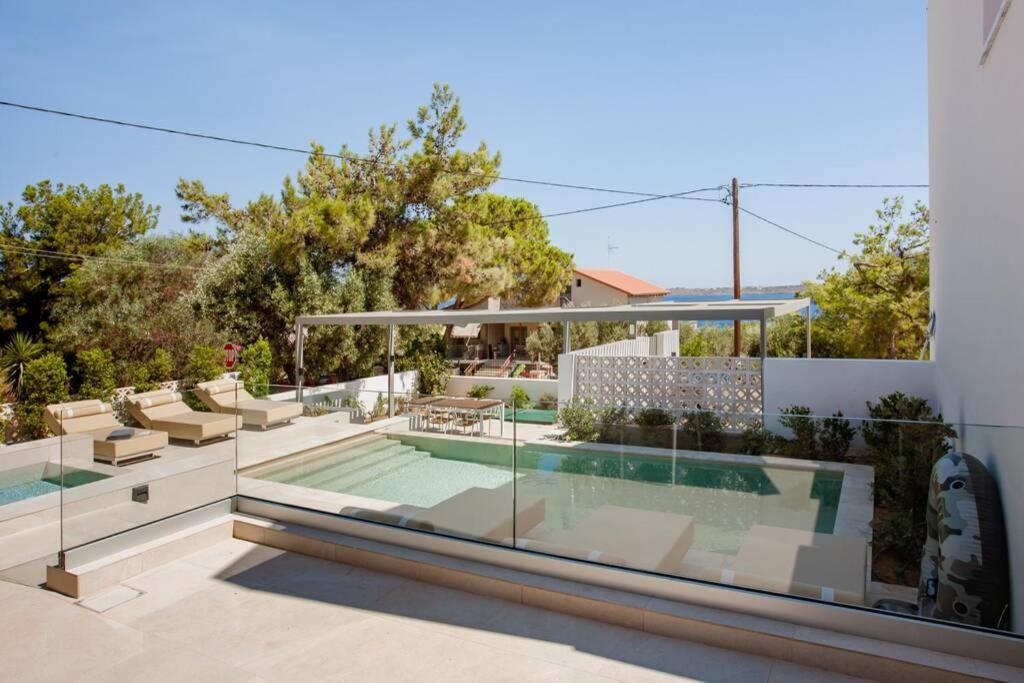 Chania Living Stories Villa With Piano Exteriér fotografie