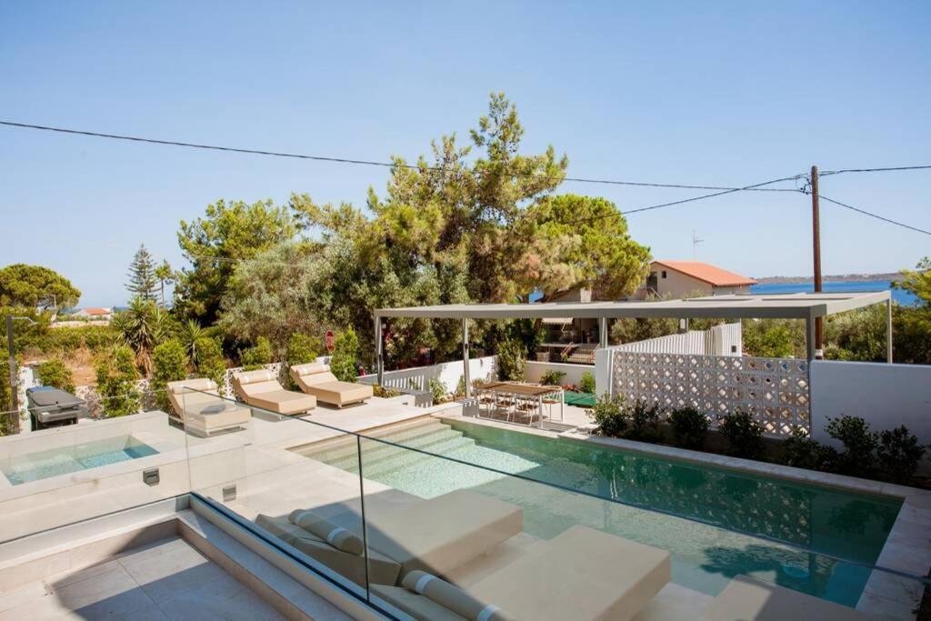 Chania Living Stories Villa With Piano Exteriér fotografie